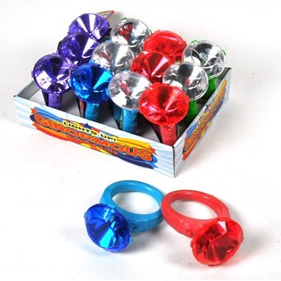 St&oacute;rt Bling Bling l&yacute;sandi hringarmband (12 stk.)