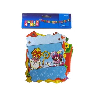 Sinterklaas Bor&eth;ar 160 cm (6 stk.) - Hollenskt Sinterklaas Skraut