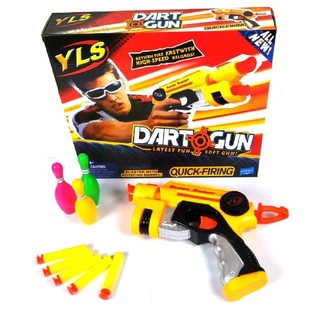 SUPER SKOTSK&Iacute;FA - DART GUN (6 stk.)