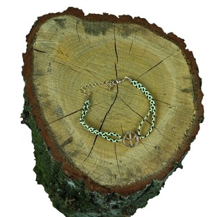 Fléttað armband (1 stk)