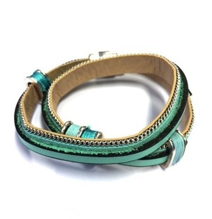 Lúxus Armband Túrkís Ibiza-stíll (1 stk)