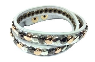 Silfur armband &iacute; Ibiza-st&iacute;l (1 stk.)