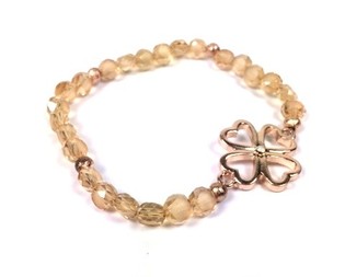 Ibiza Look Armband Taupe Sm&aacute;ri (1 stk)