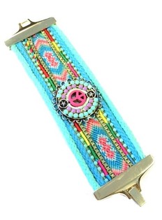 L&uacute;xus Breitt Mint Peace Armband (1 stk)