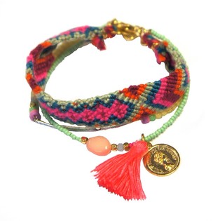 IBIZA ST&Iacute;L ARMBAND 3-LAGA (1 stk)