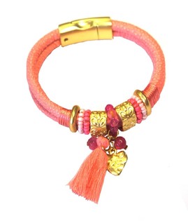 Bleikt armband (1 stk.)