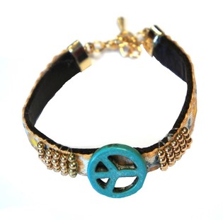 Ibiza Look Armband Rj&oacute;magult (1 stk)