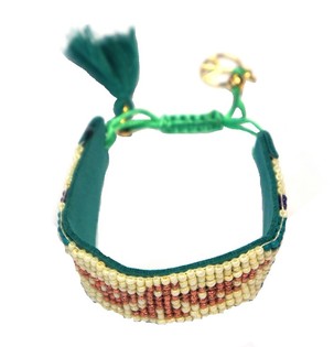 Armband &iacute; Ibiza-st&iacute;l Petrol (1 stk.)