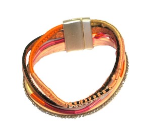 Ibiza Look Armband Bleikt (1 stk)