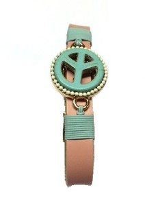 Ibiza Armband Bleikt Peace (1 stk.)