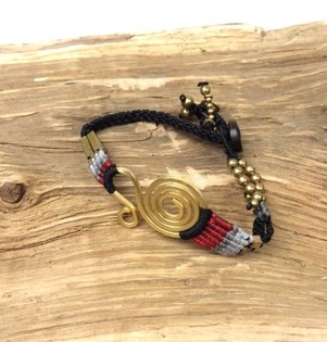HANDMADE ORIGINALS Armband Svart (1 stk)