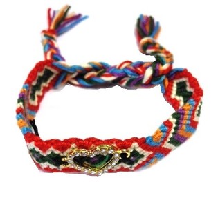 FL&Eacute;TTA&ETH; IBIZA-ARMBAND MARGLITT ME&ETH; STRASSHJARTA (1 stk)