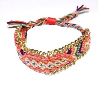 Fl&eacute;tta&eth; armband litr&iacute;kt (1 stk.)