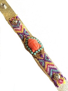 L&uacute;xus le&eth;urarmband B&uacute;dda (1 stk)