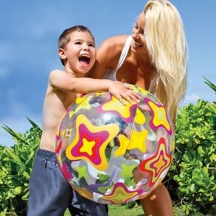 St&oacute;r Strandbolti 61 cm (12 stk.) - Heildsala