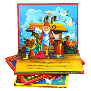 SINTERKLAAS POP-UP B&AElig;KUR (12 stk.)