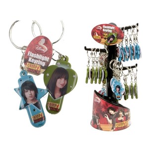 CAMP ROCK SK&Iacute;NANDI LYKILHRINGIR &Iacute; DISPLAY (36 stk.)
