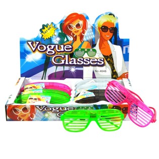 SHUTTER SHADES GLERAUGU MEÐ LJÓSUM (12 stk.)