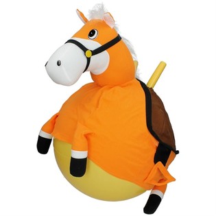 Jolly Jumper Hesta-Hoppbolti - Appels&iacute;nugulur (45 cm)