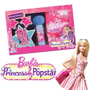 BARBIE PRINCESS & POPSTAR BA&ETH;SETT (6 stk.)