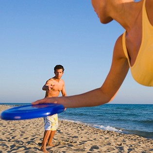 Frisbee diskur 15 cm (24 stk.)