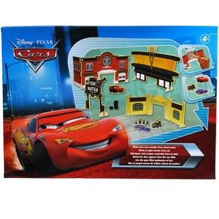 DISNEY CARS - MEGA ST&Oacute;RT TR&Eacute;SETT "B&Uacute;&ETH;U TIL &THORN;ITT EIGI&ETH; CARS SETT"