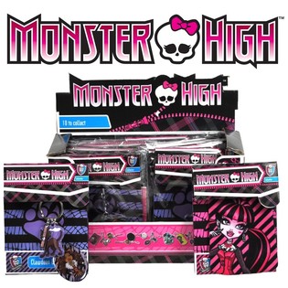 MATTEL MONSTER HIGH - BLANDAÐIR FYLGIHLUTIR Í DISPLAY (16 stk.)
