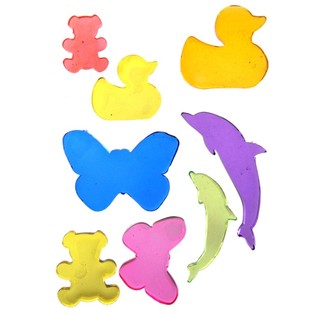 Skraut Gel-l&iacute;mmi&eth;ar Jelly Gems 22x12 cm (24 stk.)