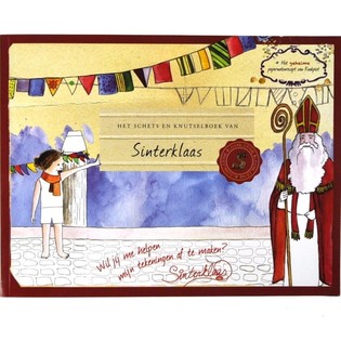 Sinterklaas Teikni- og F&ouml;ndurb&oacute;k (11 stk.)