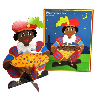 St&oacute;r Pepernoten Sk&aacute;l Sinterklaas 26 x 24 x 33 cm (6 stk.)