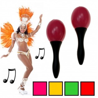 2ja hluta Maracas sett 14 cm (20 sett)