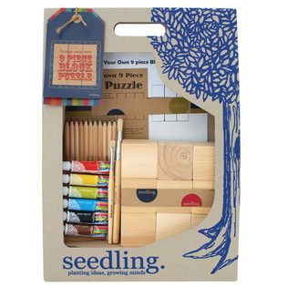 Seedling föndursett - Hannaðu þitt eigið 9 bita kubba-pùsluspil
