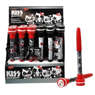 HELLO KITTY - 3-&Iacute;-1 STIMPILPENNI / S&Aacute;PUK&Uacute;LUR (24 stk)