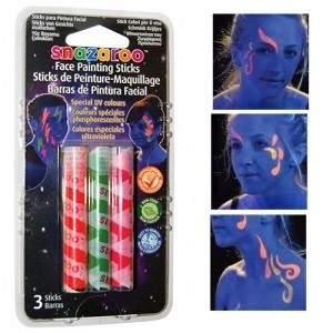 SNAZAROO - S&eacute;rst&ouml;k UV-Andlitsm&aacute;lning (6 stk.)