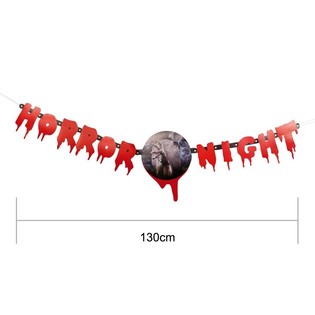 B&Oacute;KSTAFABOR&ETH;I "HORROR NIGHT" 130 CM (2 stk.)