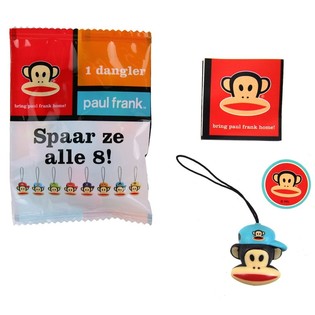 SUPERÓDÝRT | Paul Frank hengi / dangler í leynipoka (100 stk.)