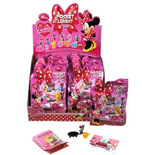 TILBO&ETH;: Disney Minnie Mouse Pocket Lock It (24 stk.)