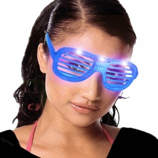 Shutter Shades gleraugu me&eth; lj&oacute;sum (24 stk.)