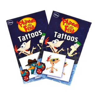 DISNEY 2-HLUTA H&Uacute;&ETH;FL&Uacute;R - GER&ETH;: PHINEAS OG FERB (50 stk.)