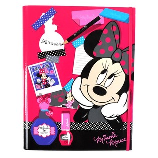 DISNEY MINNIE MOUSE F&Ouml;R&ETH;UNARSKRIFSETT &Iacute; B&Oacute;KFORMI (3 stk.)