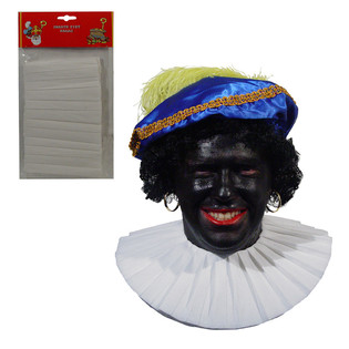 Piet-kragi Hv&iacute;tur (11 stk.)