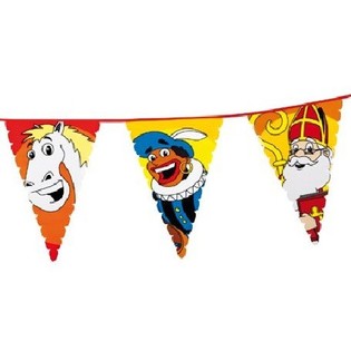 St&oacute;r Sinterklaas & Piet F&aacute;nabor&eth;i 6 Metrar (13 stk.)