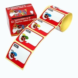 50 SINTERKLAAS GJAFAMI&ETH;AR &Aacute; R&Uacute;LLU (10 pakkningar)