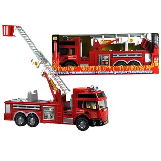 STÓR SLÖKKVIBÍLL LEIKFANG 30 CM (2 stk.)