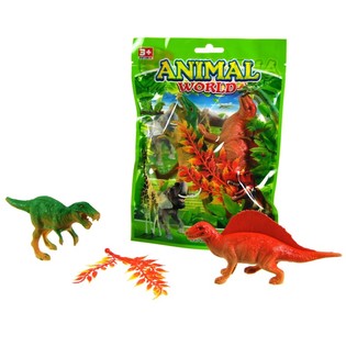 ANIMAL WORLD / RISAEDLULEIKSETT (12 stk.)