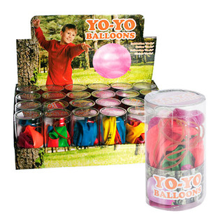 **METS&Ouml;LUVARA** 3 STK PUNCH BALL BL&Ouml;&ETH;RUR &Iacute; T&Uacute;BU (24 t&uacute;bur &aacute; 3 stk)