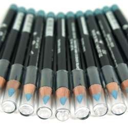 Varalitur og eyeliner m&aacute;lmbl&aacute;r (12 stk)