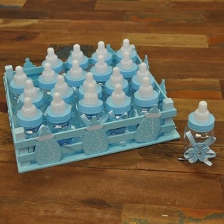 Skreytingarkassi me&eth; 20 Mini Pelum - Bl&aacute;r