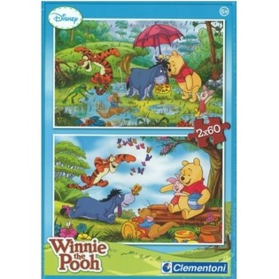 CLEMENTONI DISNEY BANGSI P&Uacute; P&Uacute;SLUSPIL 2 x 60 BITAR (6 stk.)