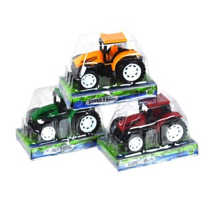 Traktor &iacute; Blister 9 cm (12 stk.)